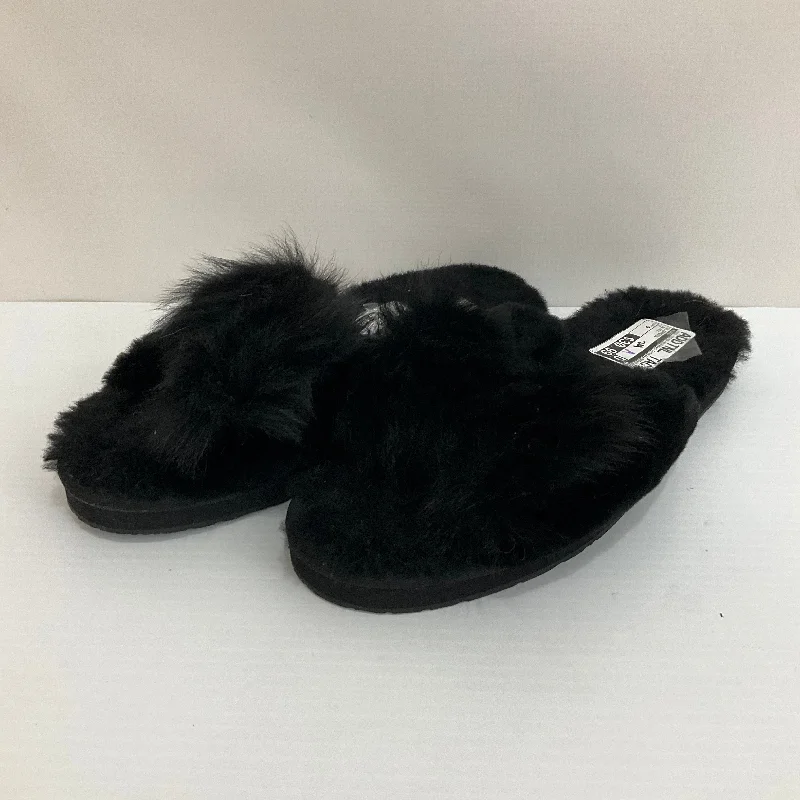 vibe slippers casual-Slippers By Ugg In Black, Size: 9