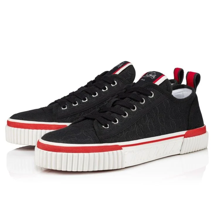 Athletic shoes with minimalist design -CHRISTIAN LOUBOUTIN Men's Mini Sneaker