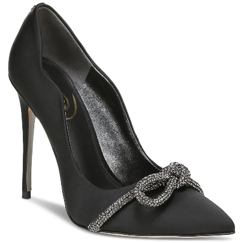 High heels with grippy footbeds -high heels for a chic appearance-Sam Edelman Womens Deela Scalloped Embellished Pumps