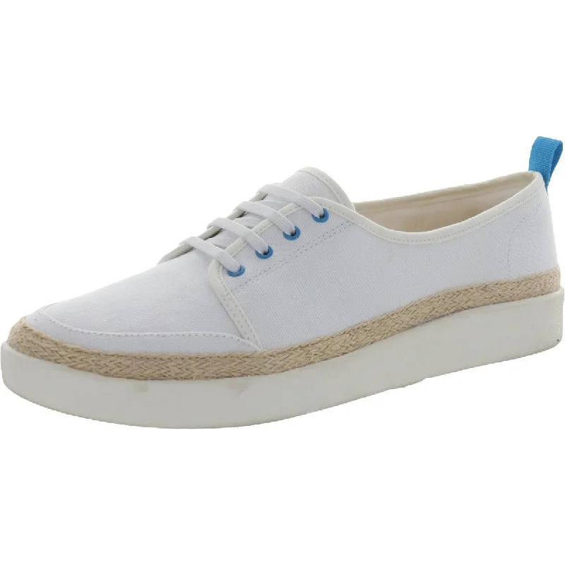 Athletic shoes with adjustable straps -Vionic Womens Jovie Canvas Low Top Casual and Fashion Sneakers