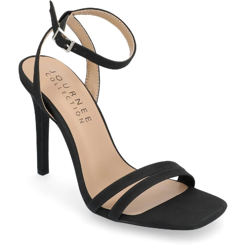 High heels with sleek modern styles -high heels with unique heel design-Journee Collection Womens Yevva Slingback Open Toe Pumps