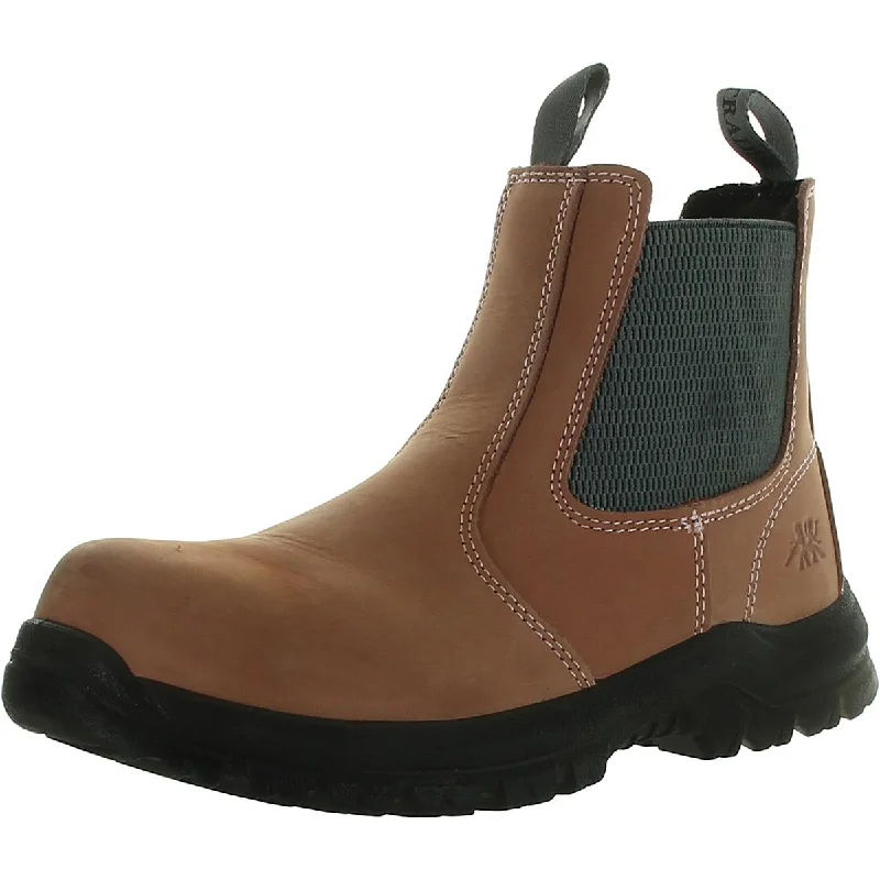 Durable boots for farm work-Moxie Trades Womens Angelina Boot Chelsea Boots Ankle