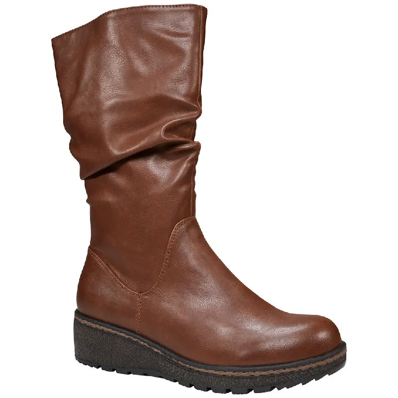 Premium tactical boots for security-Dange Cognac Wedge Boot