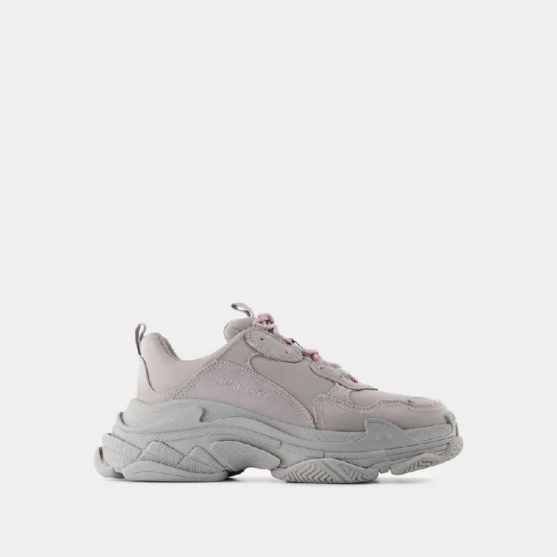 Athletic shoes with grippy footbeds -BALENCIAGA Triple S Women's Sneakers