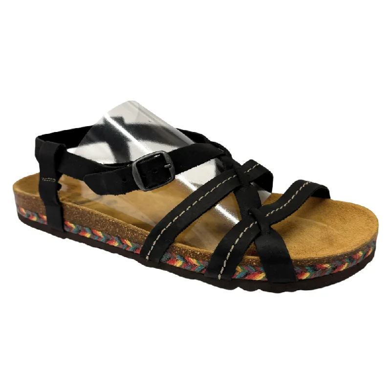 Sabatini Siena Nero Raja Sandal (Women's)