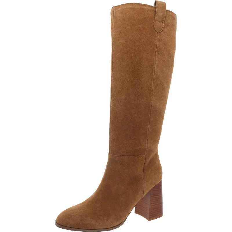 Best boots for ankle relief-Steve Madden Womens Autumn Suede Pull On Knee-High Boots