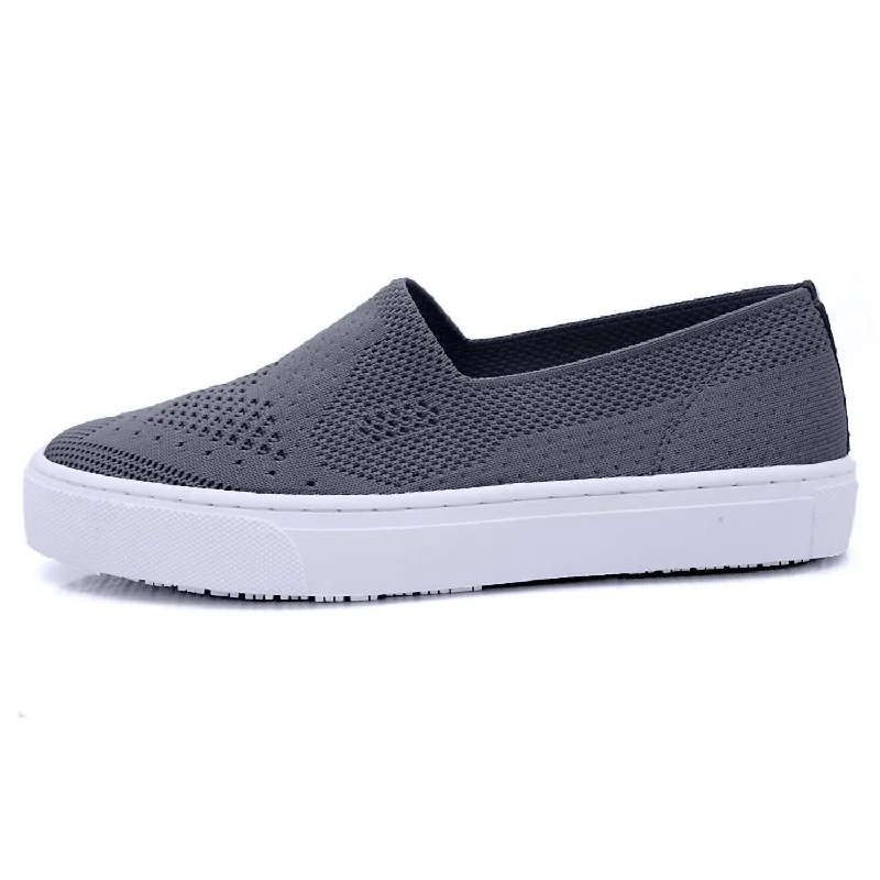 Women's Jazz Slip-On Shoes In Pewter