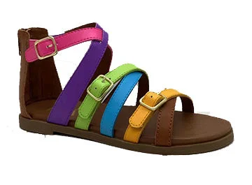 Soft sandals for summer trips-Crysan Tan/Multi Sandals