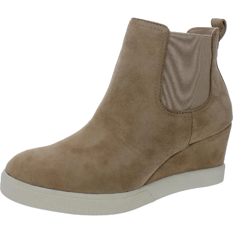 Waterproof boots for muddy walks-Lauren Ralph Lauren Womens Reade Suede Ankle Chelsea Boots