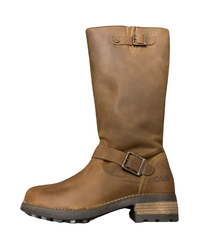 Lightweight boots for park trails-Oak & Hyde Bridge Cognac Boot Women's