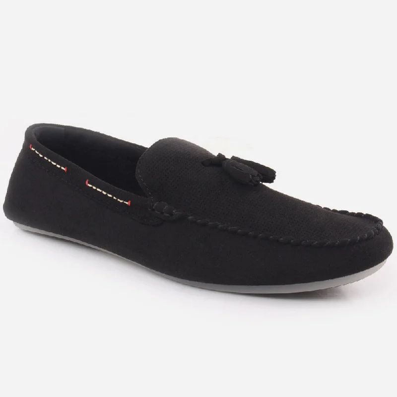 Stylish loafers for young professionals -Men "Jack" Tassel Slip On Loafers