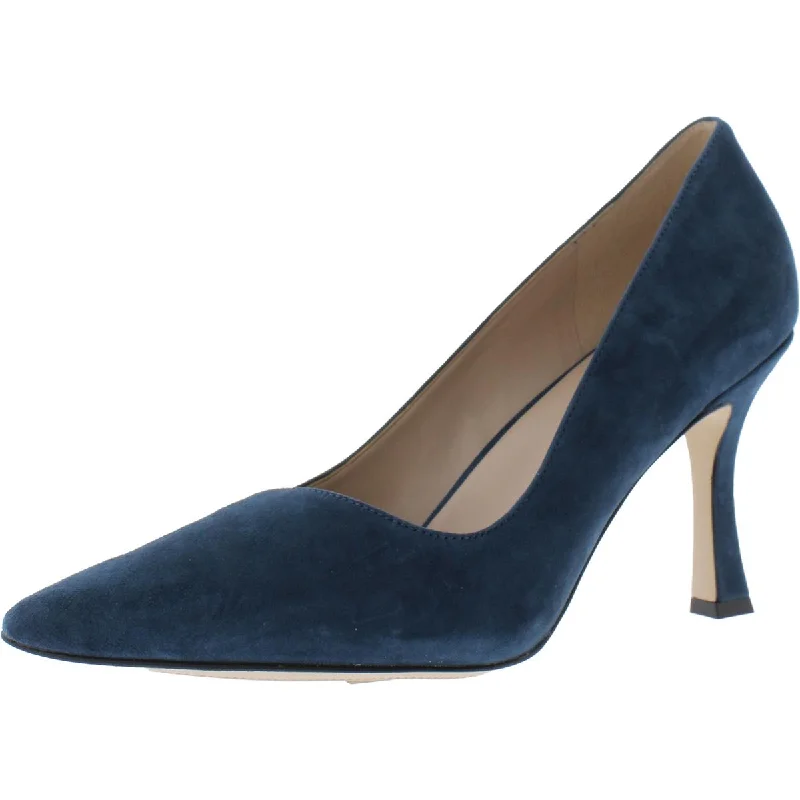 High heels for outdoor night walks -high heels with satin finish-27 Edit Womens Alice Solid Pointed Toe Pumps