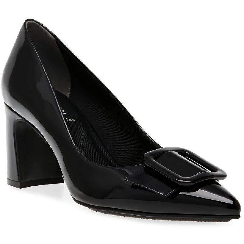 High heels with plush padding -high heels for a night out-Anne Klein Womens Bentley Bow Slip-On Pumps