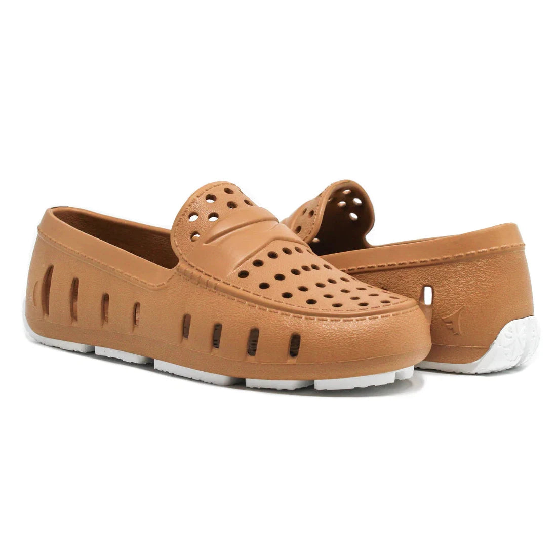 Loafers with shiny leather -Floafers Prodigy Tan Water Shoe