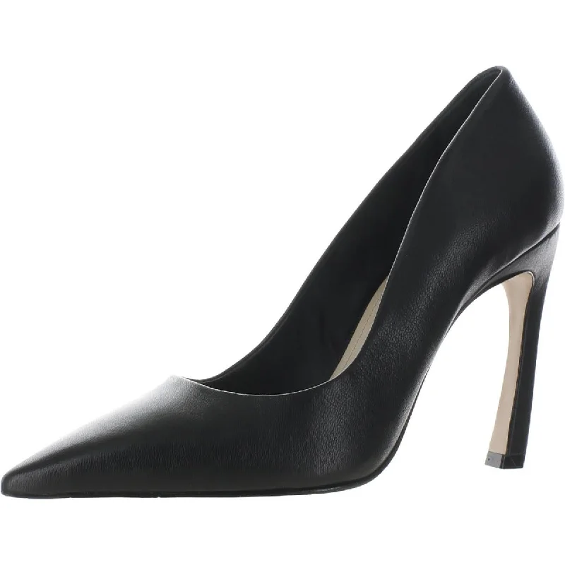 High heels with modern textures -high heels with stylish ankle strap-Schutz Womens Pilar Leather Pointed Toe Pumps