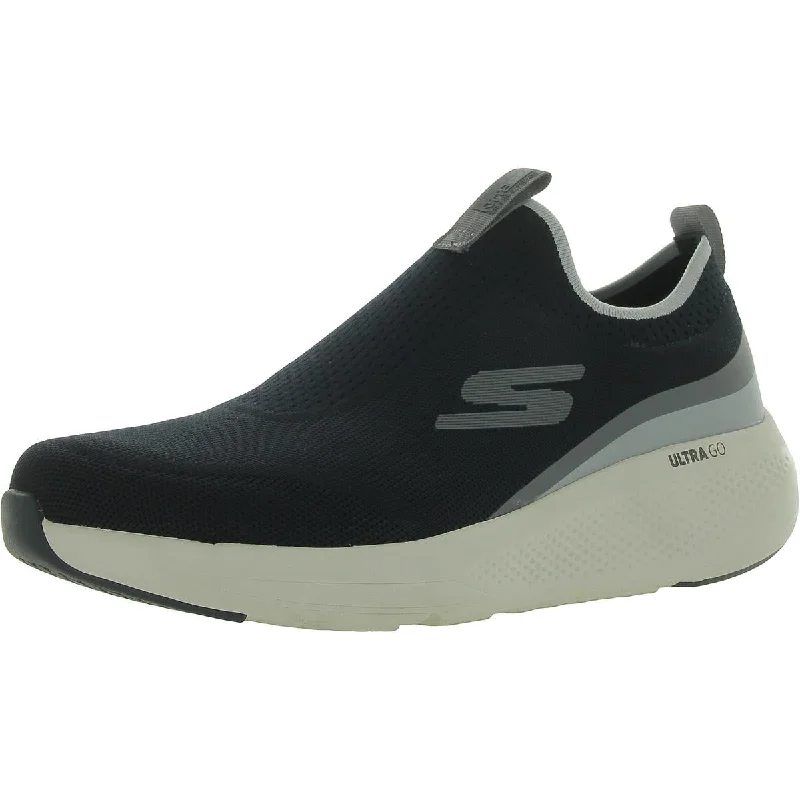 Athletic shoes with breathable designs -Skechers Mens Go Run Elevate Knit Slip On Casual And Fashion Sneakers