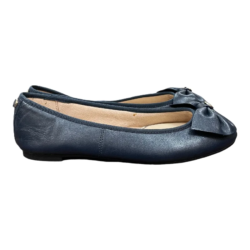 flats with minimalist design-Shoes Flats By Circus By Sam Edelman In Blue, Size: 6.5