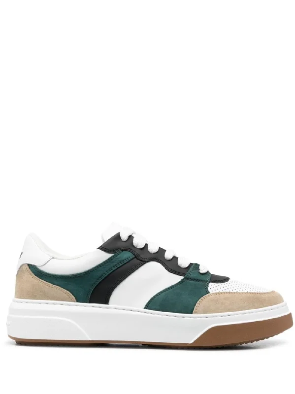 Athletic shoes with high-rebound foam -DSQUARED2 Bumpersneaker Lace-Up Low Top Sneak for Men - SS23 Collection