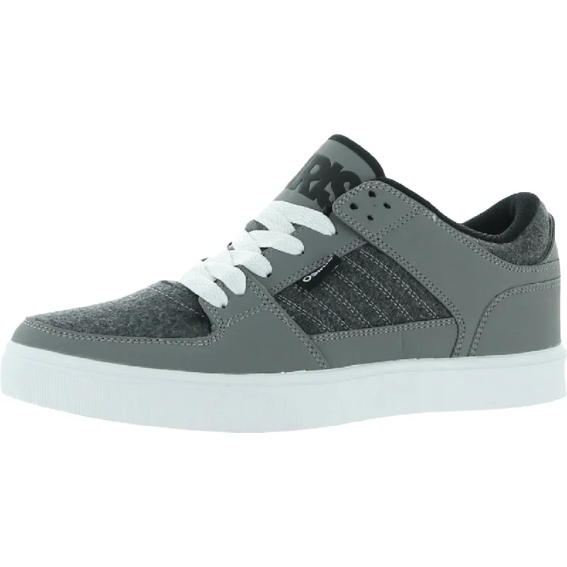 Athletic shoes with bold overlays -Osiris Mens Protocol Fitness Lace Up Casual and Fashion Sneakers