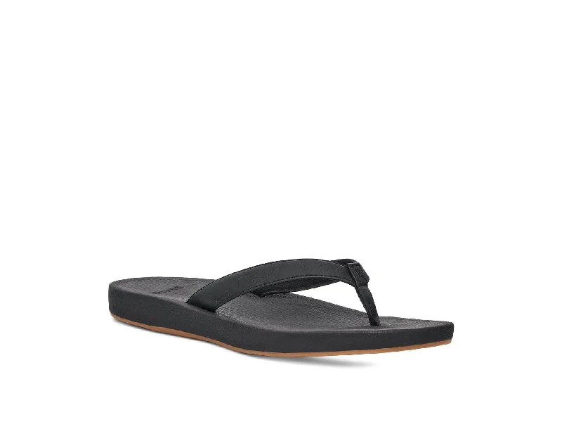 Fashionable sandals for date nights-Women's Shoes Sanuk COSMIC SHORES Water Friendly Sandals 1156290 BLACK