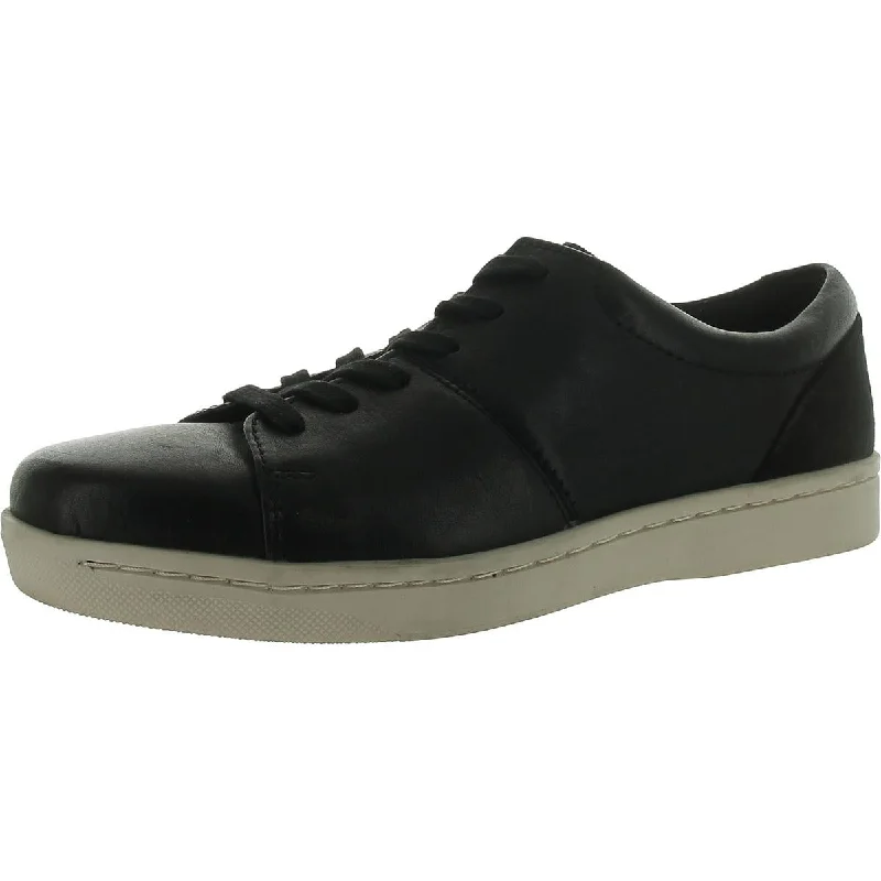 Athletic shoes with sleek profiles -Clarks Mens Leather Comfort Casual And Fashion Sneakers