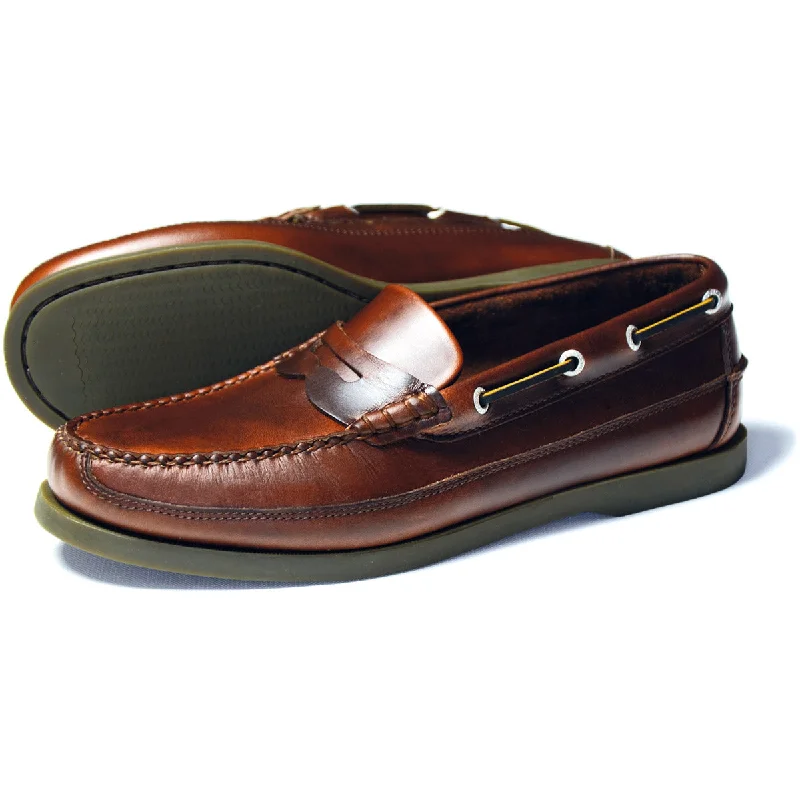 Durable loafers for daily wear -Orca Bay Fripp Men's Leather Loafers