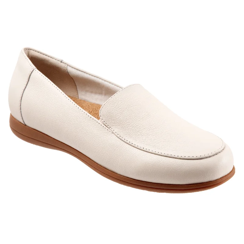 Affordable loafers for value -Deanna Bone Leather Loafers