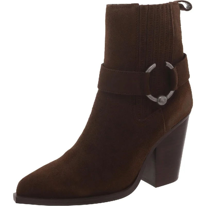 Best boots for snowy roads-Steve Madden Womens Lakelynn Buckle Mid-Calf Boots