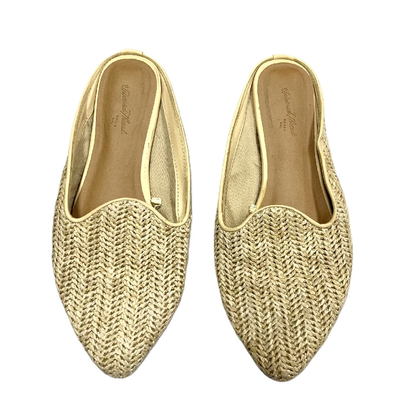 flats for relaxed days-Shoes Flats By Universal Thread In Tan, Size: 6.5