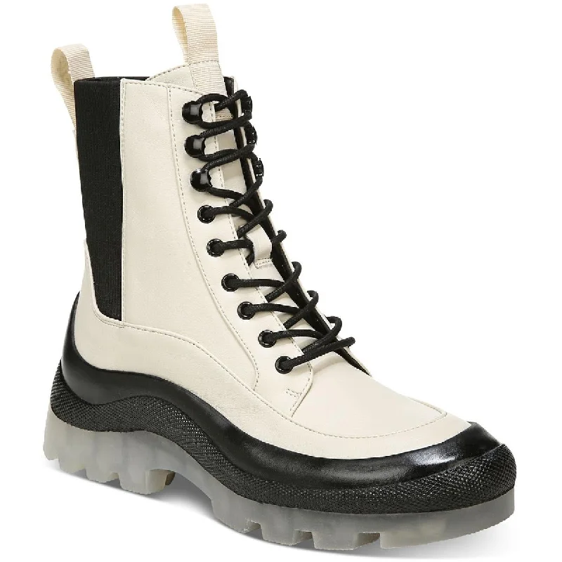 Best boots for icy trails-Circus by Sam Edelman Womens Bradley Lug Sole Zipper Combat & Lace-up Boots