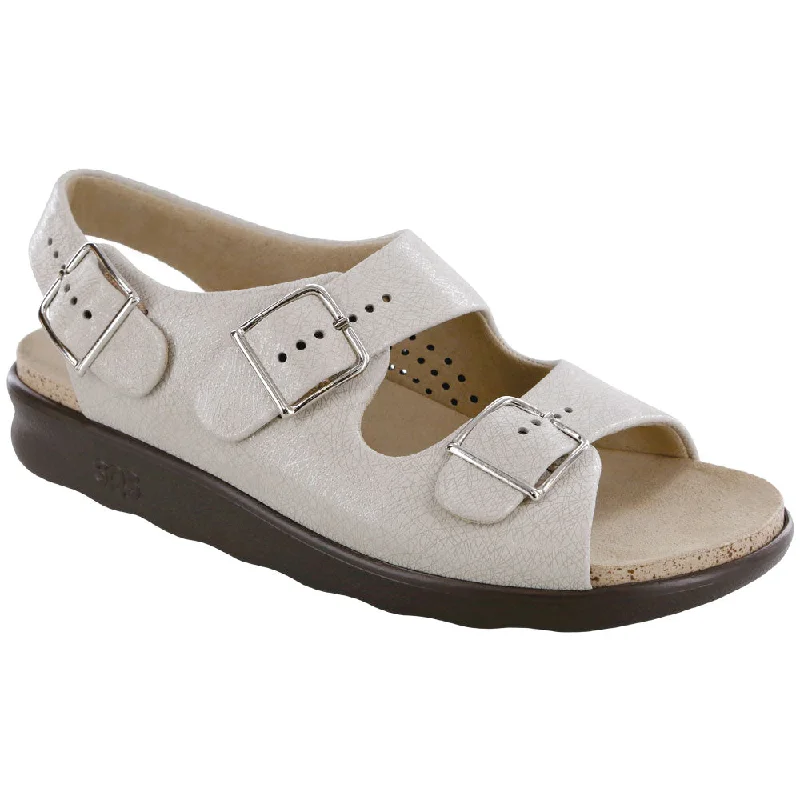 SAS Relaxed Sandal Web Linen Leather (Women's)