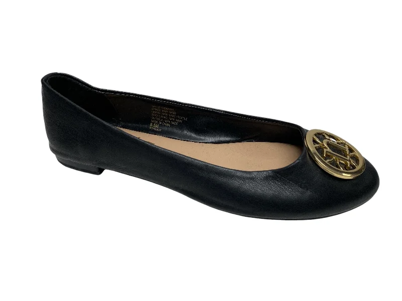 flats with geometric pattern-Shoes Flats By Nanette By Nanette Lepore In Black, Size: 6.5