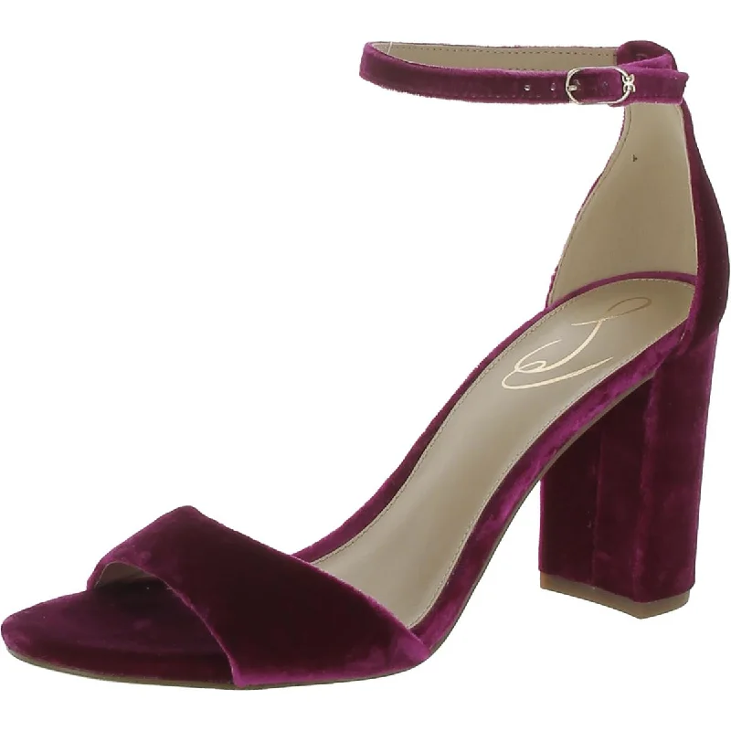 High heels with trendy textures -comfortable high heels with sleek design-Sam Edelman Womens Robyn Buckle Pumps