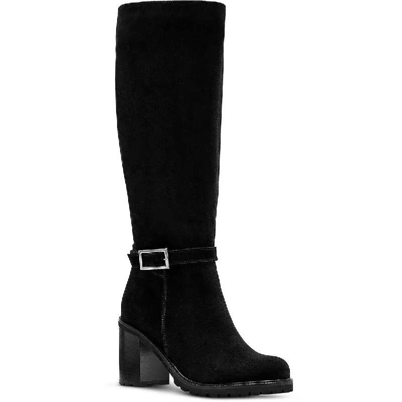 Trendy knee-high boots for winter-La Canadienne Womens Paul Suede Tall Knee-High Boots