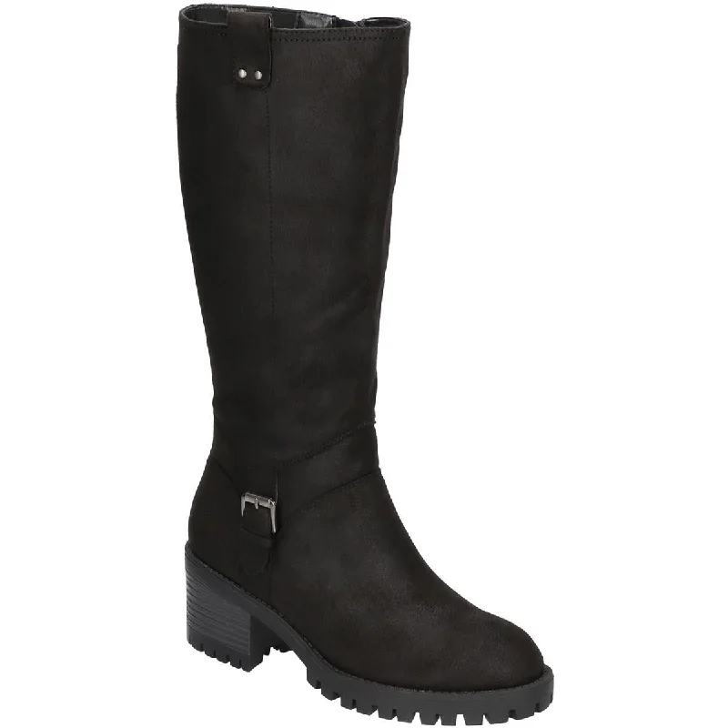 Durable boots for gravel paths-Bella Vita Womens Lorielle Plus Wide Calf Tall Mid-Calf Boots