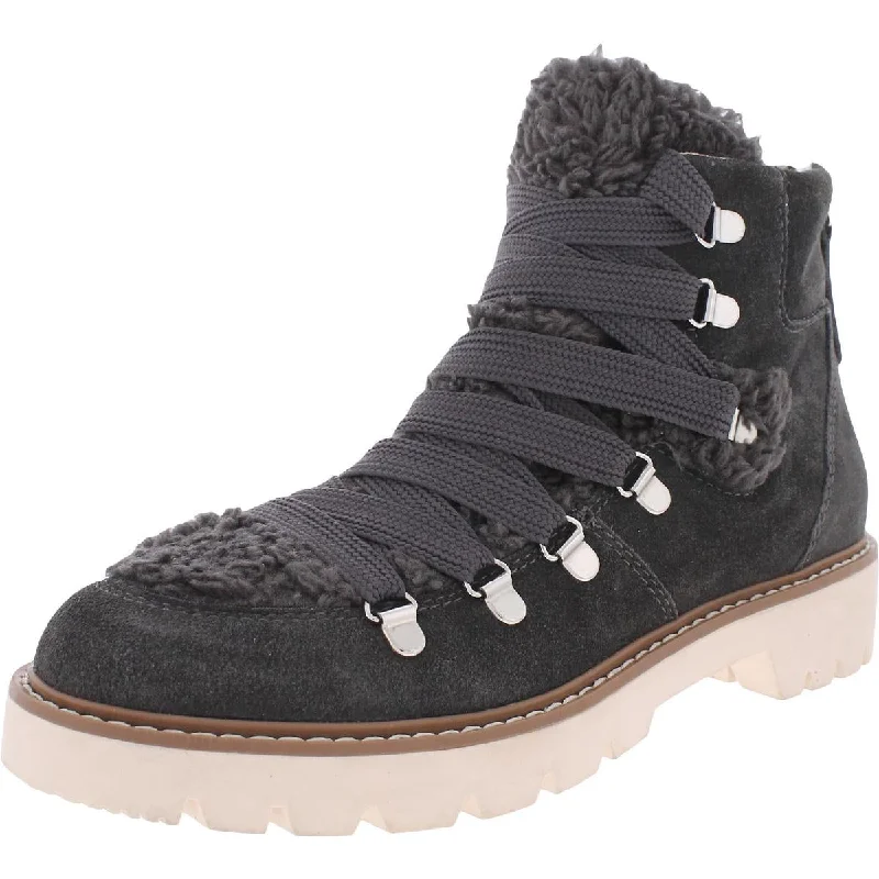 Stylish combat boots for men-Dolce Vita Womens Dressy Cold Weather Chukka Boots