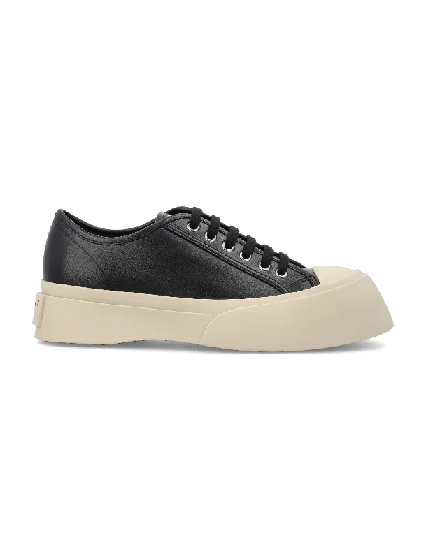 Athletic shoes with bold comfort -MARNI Chic Urban Leather Platform Sneakers