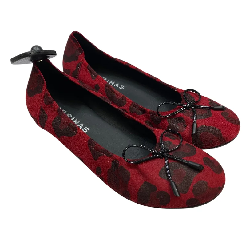 flats with high-fashion details-Shoes Flats By Sabrinas In Red, Size: 8.5