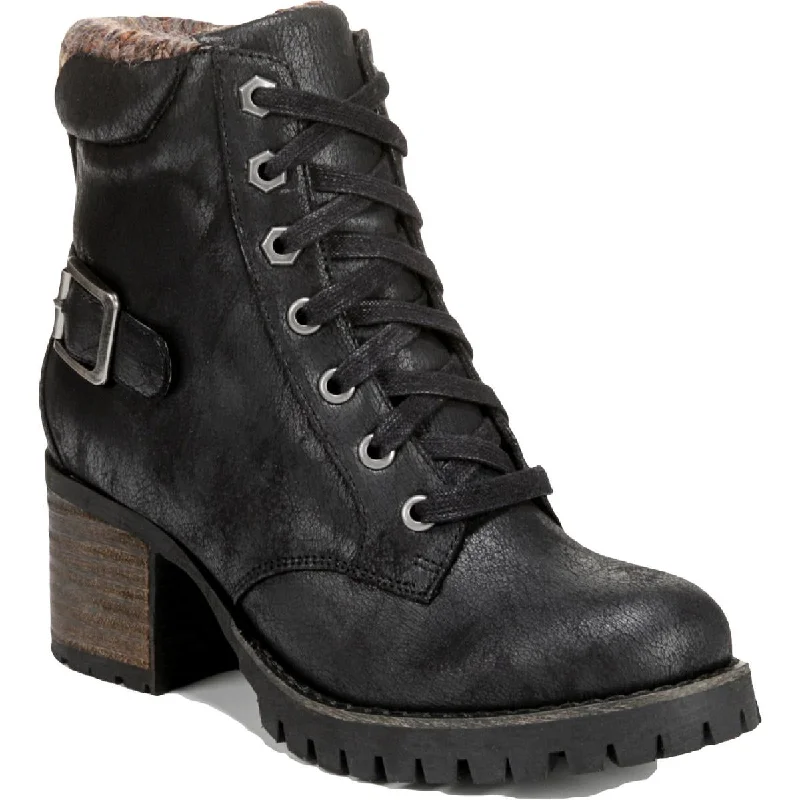 Lightweight boots for fast treks-Carlos by Carlos Santana Womens Gibson    Faux Leather Combat & Lace-up Boots