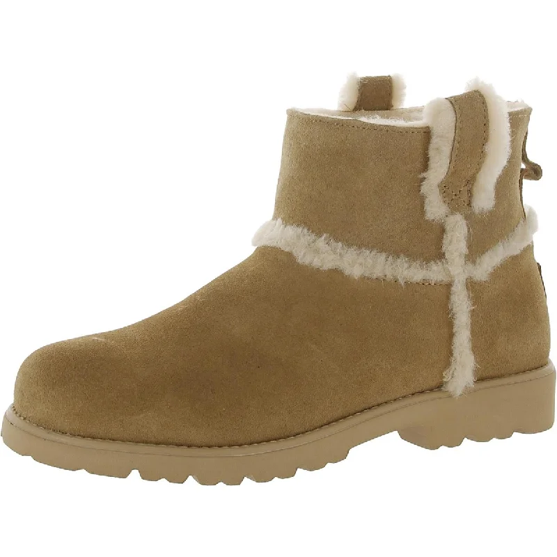 Durable boots for steep trails-Bearpaw Womens Willow Sheepskin Cold Weather Shearling Boots