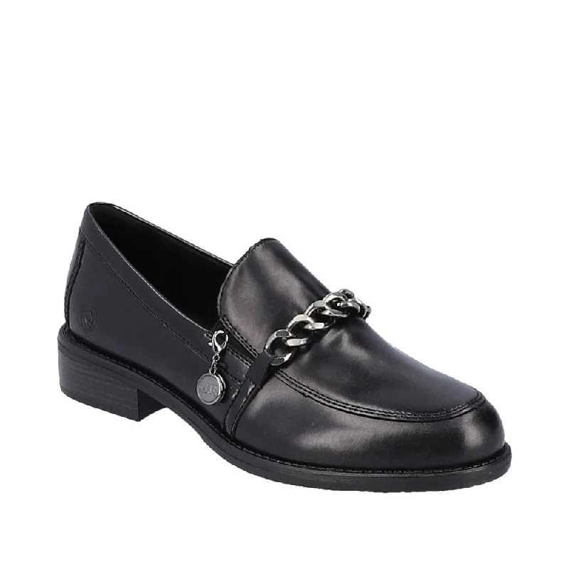 Loafers for summer days -Ontario Black Loafers