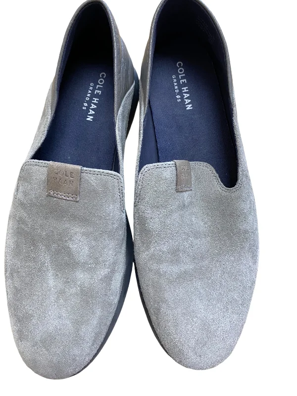 comfy flats for stylish look-Shoes Flats By Cole-haan In Grey, Size: 8