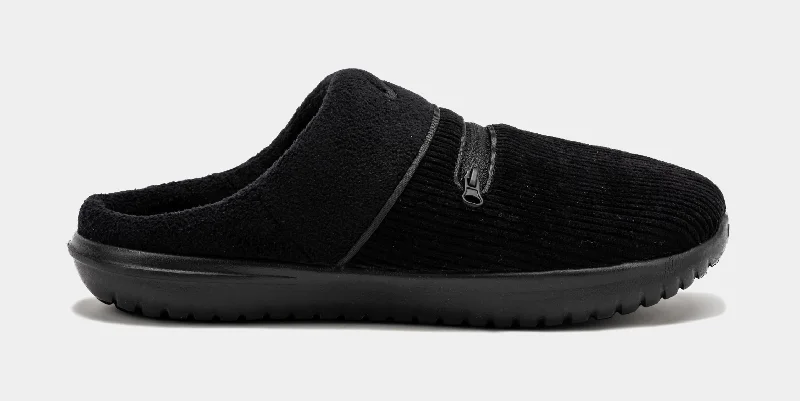 edge slippers eco-Burrow Slippers Mens Sandals (Black/Black/Phantom)