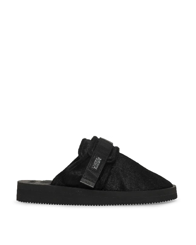 cool slippers white-Zavo-Vhl Slippers Black