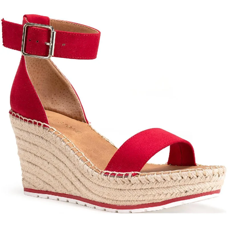 Premium sandals for tropical trips-Sun + Stone Womens Sammi Wedge Sandals