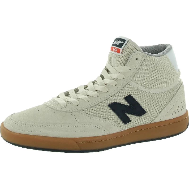 Athletic shoes for amateur marathon runners -New Balance Mens 440 Suede High-Top Casual and Fashion Sneakers