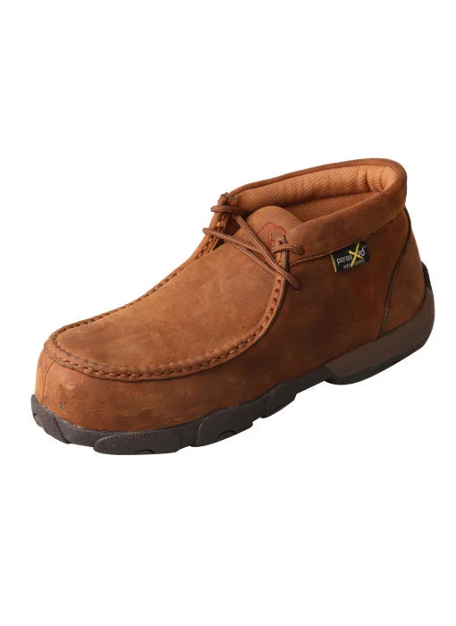 Comfortable boots for daily paths-Twisted X Women's Moc Met Guard Chukka Boot Brown