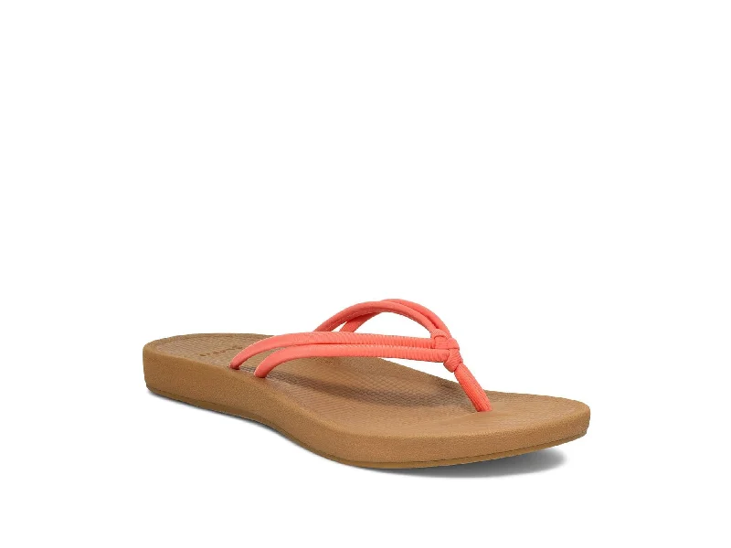 Lightweight sandals for city walks-Women's Shoes Sanuk COSMIC SANDS Water Friendly Sandals 1152728 FUSION CORAL