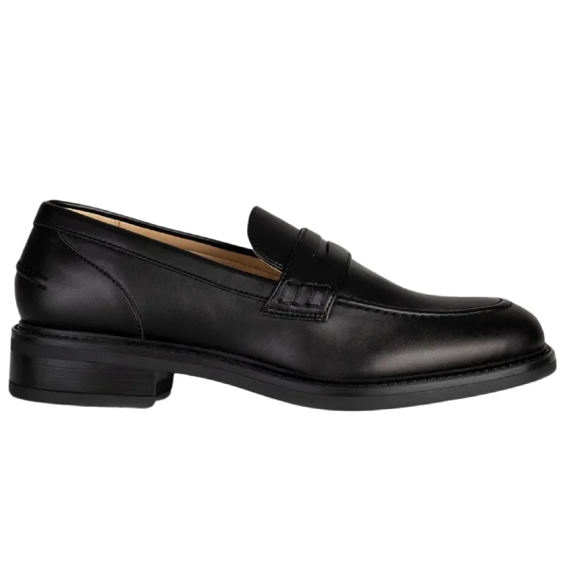 Loafers for relaxed dinners -Women's vegan loafer by Solari Milano - black or brown