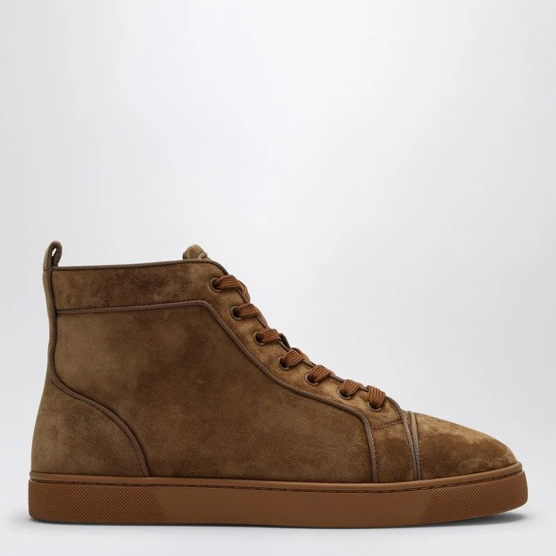 Athletic shoes with plush cushioning -CHRISTIAN LOUBOUTIN High-Top Sneakers for Men